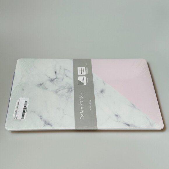Marble & Pink MacBook Pro 15"  Hard Shell Protector Case A1707 - Picture 4 of 9